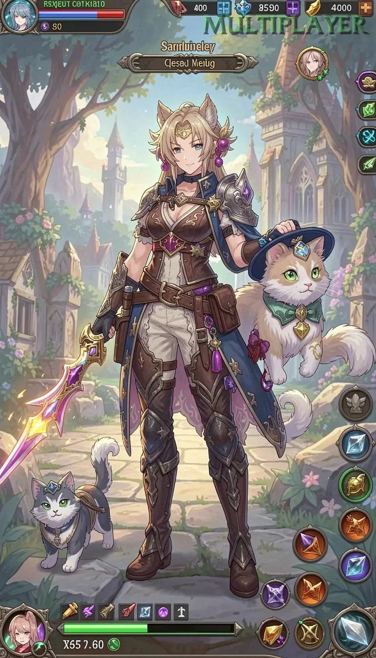 Screenshot White Nose Cat